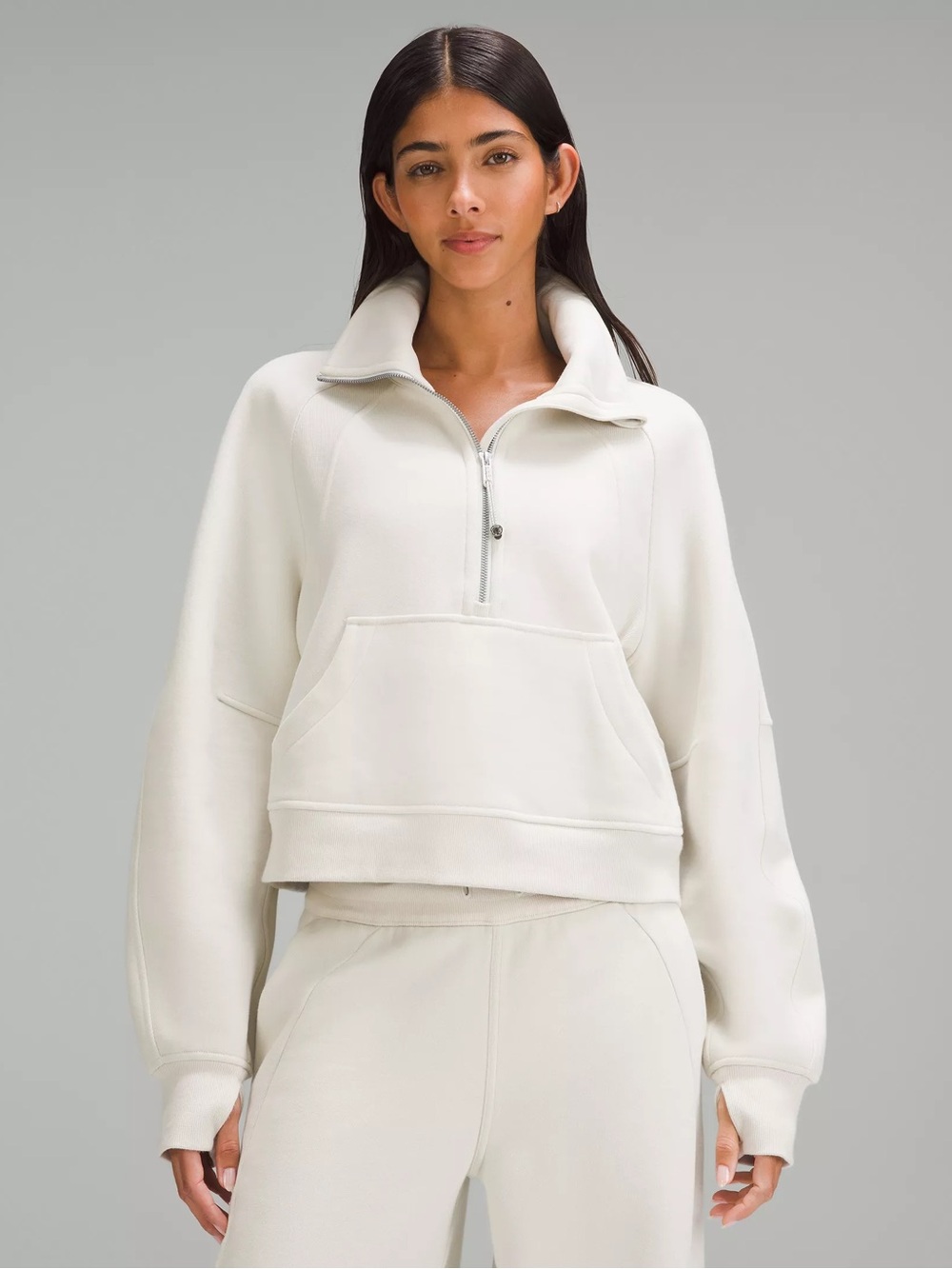 Lululemon Scuba Oversized Funnel Neck Half Zip